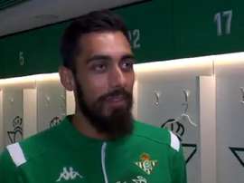 Borja Iglesias, content du dénouement final. Capture/RealBetis