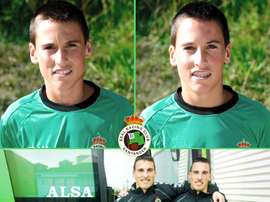 Borja y Fede San Emeterio, jugadores del Racing de Santander. RealRacingClub