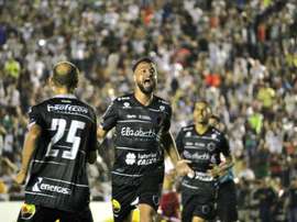 Botafogo-PB e Botafogo-SP duelam por uma vaga na Série B do Brasileirão. Twitter @BotafogoPB
