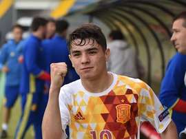 Brahim marcó el gol de la victoria ante Catar. UEFA