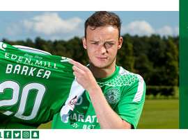 El Hibernian se refuerza con la llegada de Brandon Barker. Hibernian
