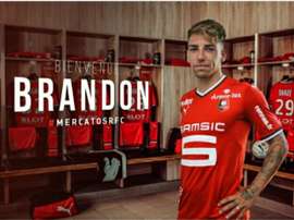 Le Stade Rennais a enregistré ce lundi l’arrivée de Brandon. StadeRennaisFC
