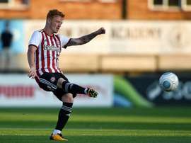 Brentford's Ryan Woods could join Stoke City. BrentfordFC