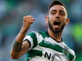 Bruno Fernades foi o autor do golo da vitória. Twitter
