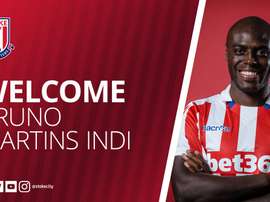 Bruno Martins Indi jugará en la Premier. StokeCity