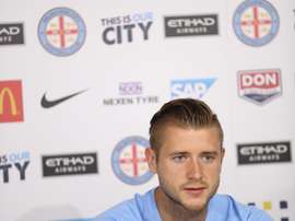 Budzinski, nuevo jugador del Melbourne City. MelbourneCity