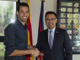 El jugador lleva negociando con el club desde la pasada campaña. Twitter/FCBarcelona_es