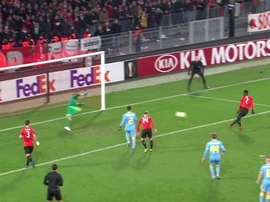 Sarr est auteur d'un doublé. Capture/RMCSport