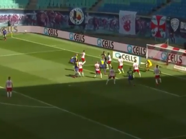 Leipzig perd ses moyens et laisse Fribourg ouvrir le score. Capture/Bundesliga