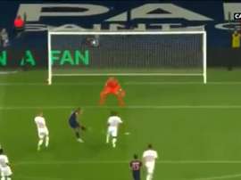 Mbappé, auteur d'un doublé. Capture/Twitter