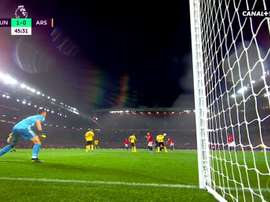 Golazo de McTominay pour son premier but à Old Trafford. Capture/Canal+Sport