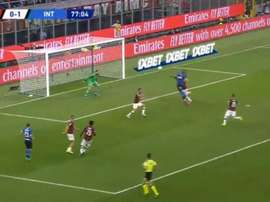 Lukaku double la mise. Capture/InterLukaku
