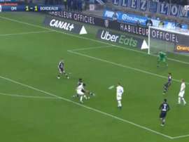 Amavi et Sanson redonnent l'avantage à l'OM. Capture/beINSports