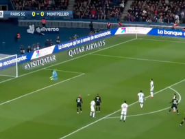 Sarabia montre la voie au rouleau compresseur parisien. Capture/Canal+