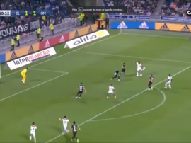 Traoré a inscrit le but du 2-1. Capture/Canal+