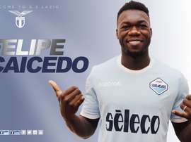 Caicedo chega à Lazio de Roma. SSLazio