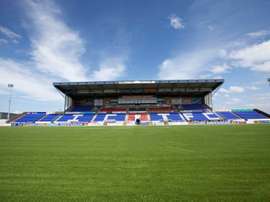 Caledonian Stadium, Iverness' home ground. IvernessFC