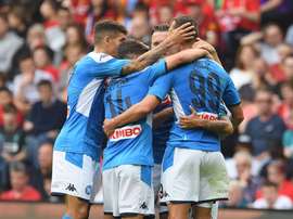 Il Napoli batte il Liverpool. LFC