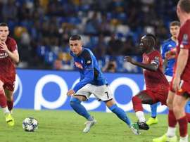 Callejon could be moving to China very soon. Twitter/sscnapoli