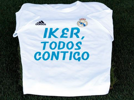 Le maillot pour rendre hommage. RealMadrid