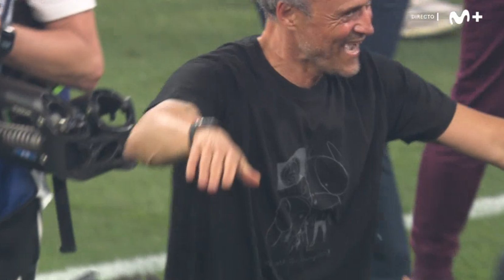 L'immagine della Champions: l'omaggio di Luis Enrique alla figlia Xana