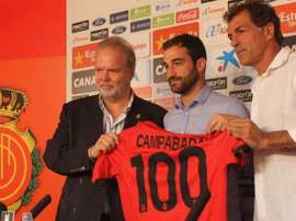 Campabadal pronostica partido duro ante el Zaragoza. RCDMallorca