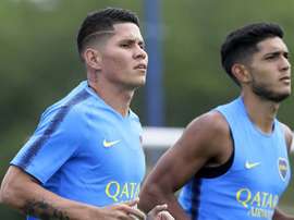 Campuzano se livre. BocaJuniors