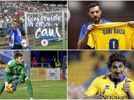Cani, Dani Güiza, Facungo Guichón, Isaac Becerra. BeSoccer