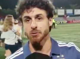 Aimar dio una lección de humildad. Captura/Fox Sports