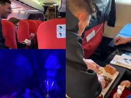 Messi, Griezmann, Mateo...o que não foi visto da gala da Bola de Ouro. Captura/OTRO
