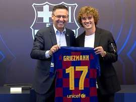 Griezmann vestirá a 17. Captura/FCBarcelona