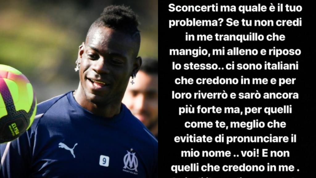 Un cador italien veut rapatrier Mario Balotelli — Danger Un cador italien veut rapatrier Mario Balotelli — Danger