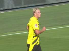 Erling Haaland también ha comenzado fuerte este curso. Captura/ESPN