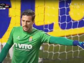 Helton Leite, prestes a trocar o Boavista pelo Benfica. Captura/SportTV1