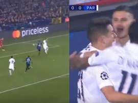 Icardi segna il goal del vantaggio. Movistar+
