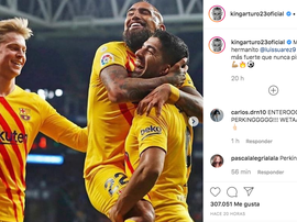He has wished him well. Instagram/Kingarturo23oficial