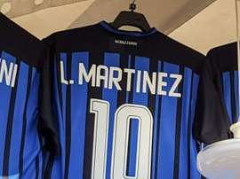L'on vend déjà des maillots de l'Inter avec le nom de Lautaro Martínez. Capture