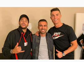 Neymar e Cristiano juntos num novo anúncio. Instagram/RickyRegufe
