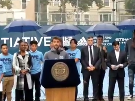 Villa mandó un mensaje conmovedor a los que luchan día a día. Captura/NYC