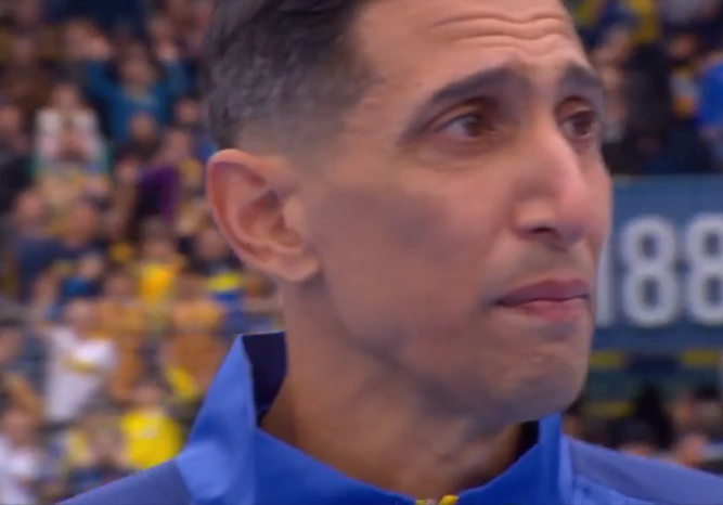 Emocionante regreso de Di María: titularidad, bienvenida, lágrimas y gol