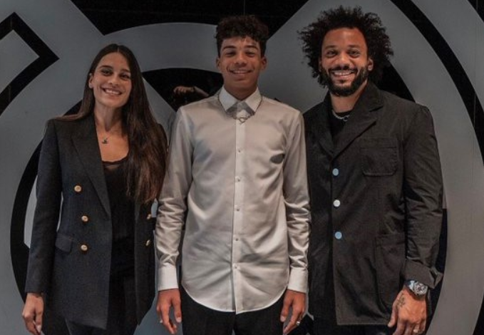 Filho de Marcelo assina contrato profissional com o Real Madrid