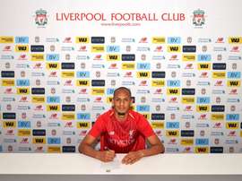 Captura de imagen de Fabinho como nuevo jugador del Liverpool. Captura
