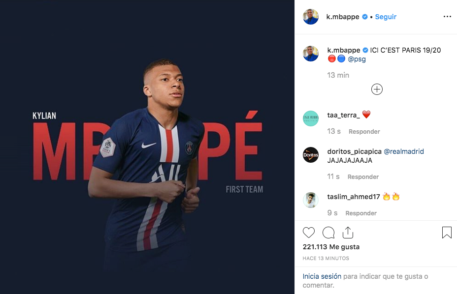 mbappe s message which seems to indicate where his future lies besoccer future lies besoccer