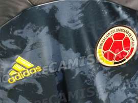 Vaza foto da possível nova camisa da Colombia. Captura/TodoSobreCamisetas