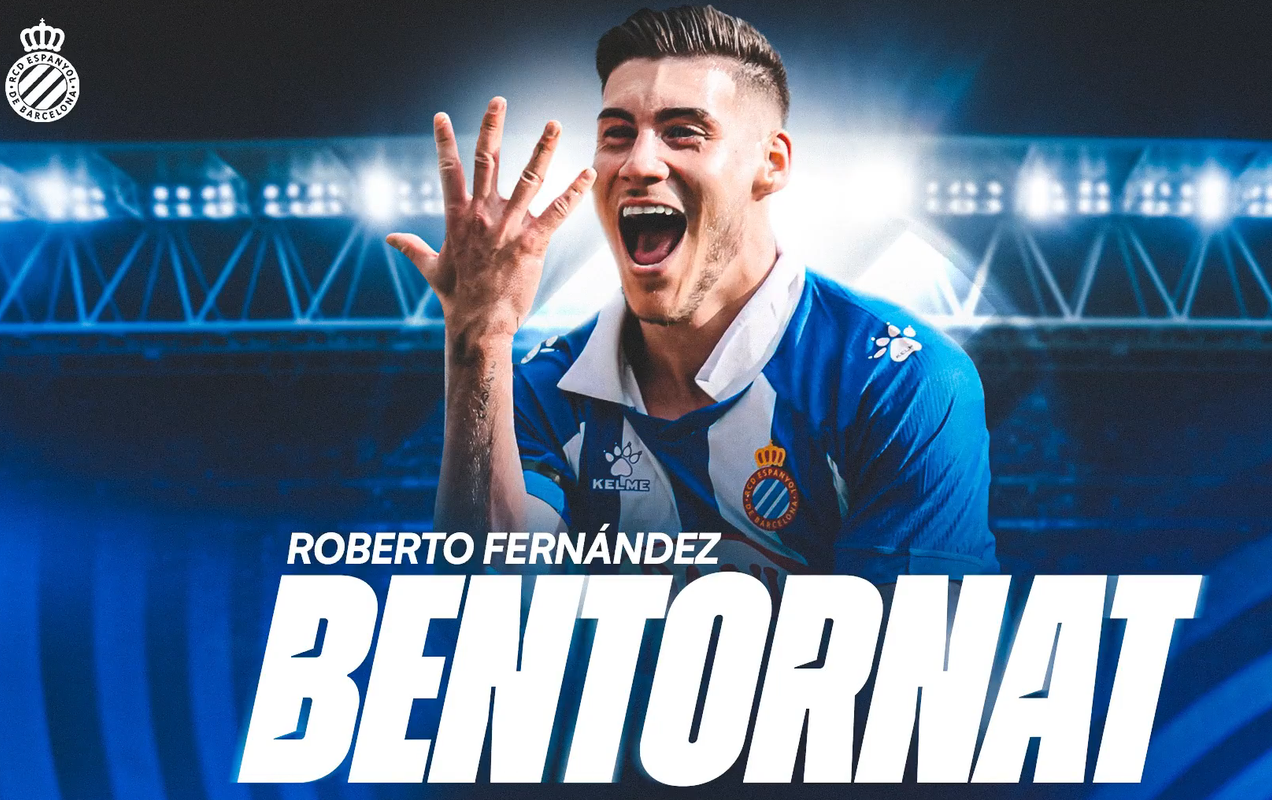 Roberto, nuevo jugador del Espanyol hasta 2031