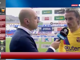 Griezmann says more time is needed to be fully comfortable with Messi and Suarez. Captura/GOL