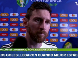 Messi croit que l'Argentine mérite plus. Capture/TyCSports
