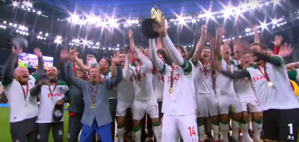 El Lokomotiv conquista la Supercopa 14 años después. Youtube