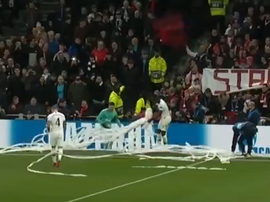 Scena insolita nel campo del Tottenham. Captura