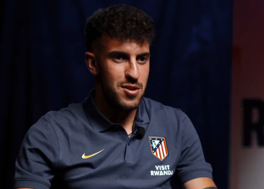 "Pensar en que voy a jugar con Griezmann, Julián... se me pone la piel de gallina"